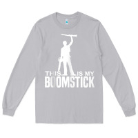 Moon Dust this is my boomstick shotgun chainsaw dead evil halloween tank top Long Sleeve Tee - maiPhamDesign