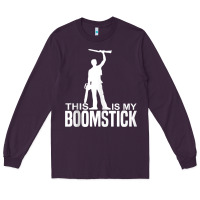 Plum this is my boomstick shotgun chainsaw dead evil halloween tank top Long Sleeve Tee - maiPhamDesign