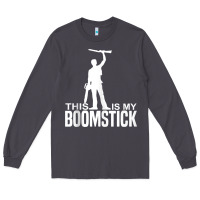 Smoke this is my boomstick shotgun chainsaw dead evil halloween tank top Long Sleeve Tee - maiPhamDesign
