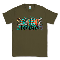 Army Green science teacher Classic Tee - RanaPortraitStore