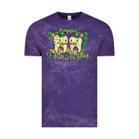 Cloud Purple Happy St. Patrick's Day Tooth Dentist Vintage Tee - CowGirlArtShop