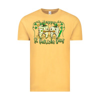 Vintage Mustard Happy St. Patrick's Day Tooth Dentist Vintage Tee - CowGirlArtShop