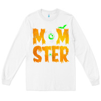 White womens momster tshirt halloween scary costume mom t shirt Long Sleeve Tee - maiPhamDesign