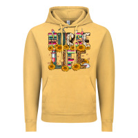 Vintage Mustard Western Nurse Life Vintage Hoodie - FaDigitalArtStudio