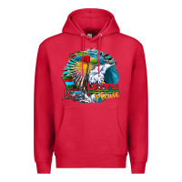 Cardinal beach please Premium Hoodie - CowhideDigitalArt