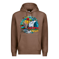 Chestnut beach please Premium Hoodie - CowhideDigitalArt