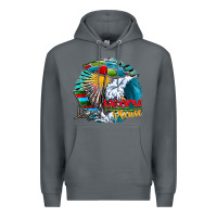 Rock beach please Premium Hoodie - CowhideDigitalArt