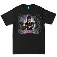 Black gothic girl with black rose Premium Tee - TumblerDesignByShophia