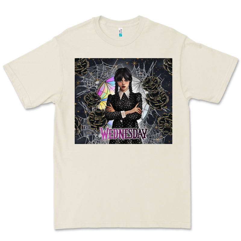 Gothic Girl With Black Rose Premium Tee by TumblerDesignByShophia | Teevron