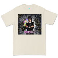 Bone gothic girl with black rose Premium Tee - TumblerDesignByShophia