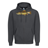Smoke arizona apache trout fish Zipper Hoodie - BarkalooDesign