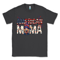 Smoke American mama with gnome Mother's Day Classic Tee - HowdyJamesFarm