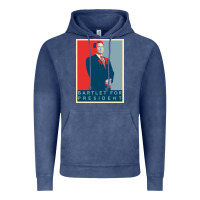 Vintage Denim Bartlet For President Lover Gift Vintage Hoodie - maiPhamDesign
