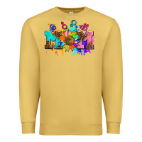 Antique Gold pride lesbian gay mom sunflower Premium Sweatshirt - AdoDesignShop