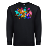 Black pride lesbian gay mom sunflower Premium Sweatshirt - AdoDesignShop