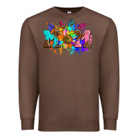 Chestnut pride lesbian gay mom sunflower Premium Sweatshirt - AdoDesignShop