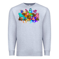 Heather Grey pride lesbian gay mom sunflower Premium Sweatshirt - AdoDesignShop