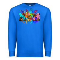 True Royal pride lesbian gay mom sunflower Premium Sweatshirt - AdoDesignShop