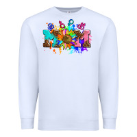 White pride lesbian gay mom sunflower Premium Sweatshirt - AdoDesignShop