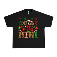 Black holly jolly mini Urban Heavy Tee - OliviaCreatesArt