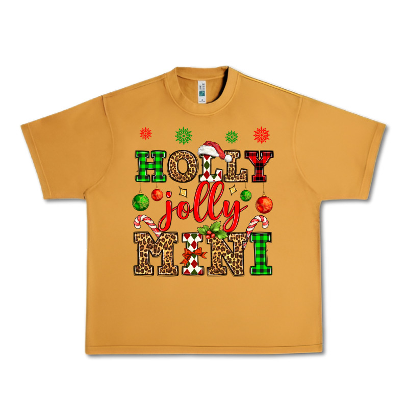 Holly Jolly Mini Urban Heavy Tee by OliviaCreatesArt | Teevron
