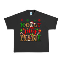 Pigment Black holly jolly mini Urban Heavy Tee - OliviaCreatesArt