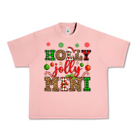 Salmon holly jolly mini Urban Heavy Tee - OliviaCreatesArt