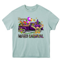 Arona Happy Mardi Carnival with truck Heavy Core Tee - NancyCooperArtShop
