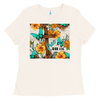 Bone christian free john 8 36 Ladies Tee - TumblerDesignByShophia