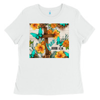 White christian free john 8 36 Ladies Tee - TumblerDesignByShophia