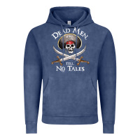 Vintage Denim Dead Men Tell No Tales Funny Gifts Boy Girl Vintage Hoodie - maiPhamDesign