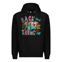 Black back that thing up camping Premium Hoodie - RanaPortraitStore