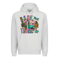 Dove Grey back that thing up camping Premium Hoodie - RanaPortraitStore