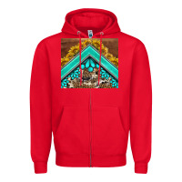 Western  Sunflower Turquise Gemstone  Tumbler Zipper Hoodie | Teevron