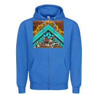True Royal western  sunflower turquise gemstone  tumbler Zipper Hoodie - BarkalooDesign