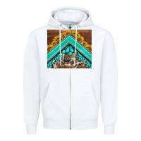 White western  sunflower turquise gemstone  tumbler Zipper Hoodie - BarkalooDesign