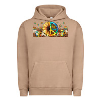 Pigment Burro hippie soul leopard sunflower Urban Hoodie - JahusDesignShop