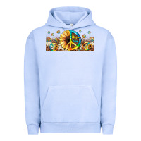 Pigment Grape Ice hippie soul leopard sunflower Urban Hoodie - JahusDesignShop