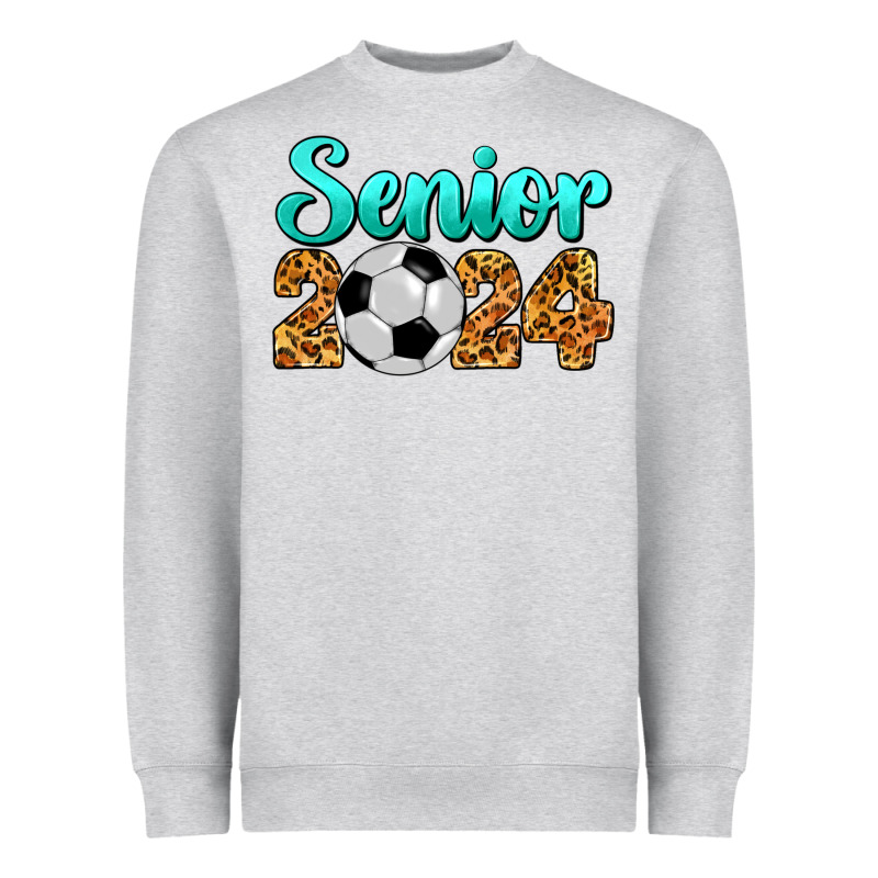 Soccer Senior 2024 Heavyweight Sweatshirt by BarkalooDesign | Teevron