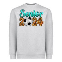Heather Grey soccer senior 2024 Heavyweight Sweatshirt - BarkalooDesign