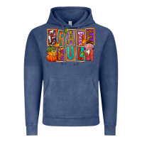 Vintage Denim Grateful Thanksgiving Vintage Hoodie - FaDigitalArtStudio