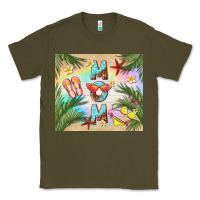 Army Green summer mom Classic Tee - TumblerDesignByShophia
