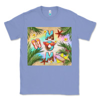 Colony Blue summer mom Classic Tee - TumblerDesignByShophia