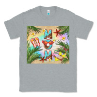 Heather Grey summer mom Classic Tee - TumblerDesignByShophia