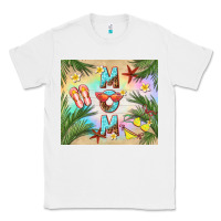 White summer mom Classic Tee - TumblerDesignByShophia