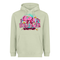 Matcha breast cancer warrior Heavyweight Hoodie - AdoDesignShop