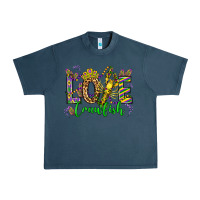 Midnight Navy love crawfish mardi gras olivia Urban Heavy Tee - OliviaCreatesArt