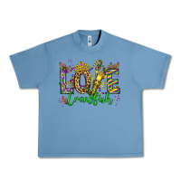 Pebble Blue love crawfish mardi gras olivia Urban Heavy Tee - OliviaCreatesArt