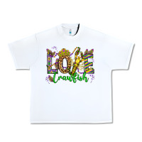 White love crawfish mardi gras olivia Urban Heavy Tee - OliviaCreatesArt