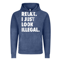 Vintage Denim relax trump i just look illegal politically incorrect t shirt Vintage Hoodie - maiPhamDesign